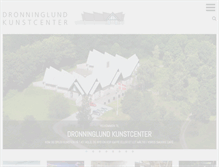 Tablet Screenshot of dronninglund-kunstcenter.dk